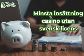 Utländska Casino med Låg Insättning Allt du Behovs att Veta